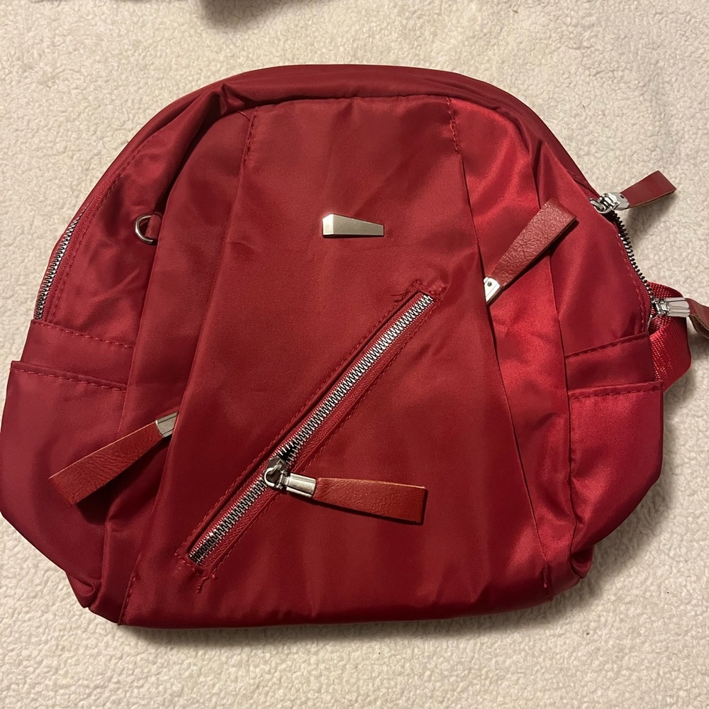 red back pack, brand new
